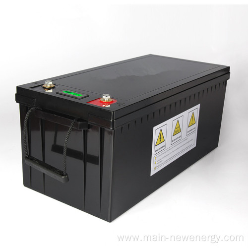 Lithium iron phosphate battery for solar energy system